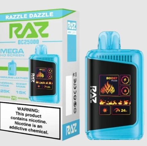 Elevate your vaping with the Razzle Dazzle RAZ