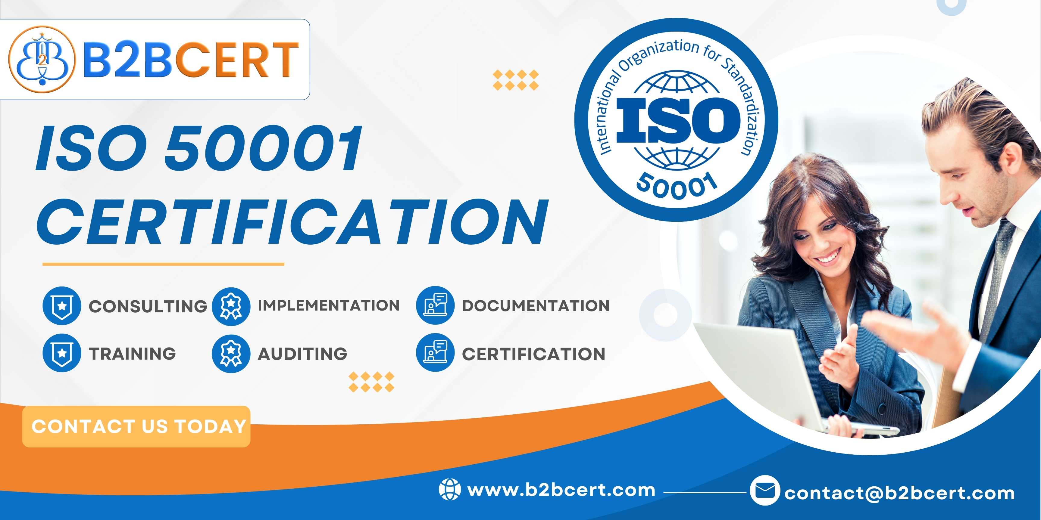 B2bcert top ISO 50001 certification services consultant, we