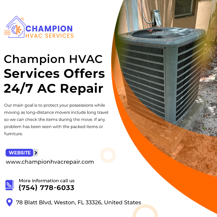 Champion HVAC Services is your trusted source for