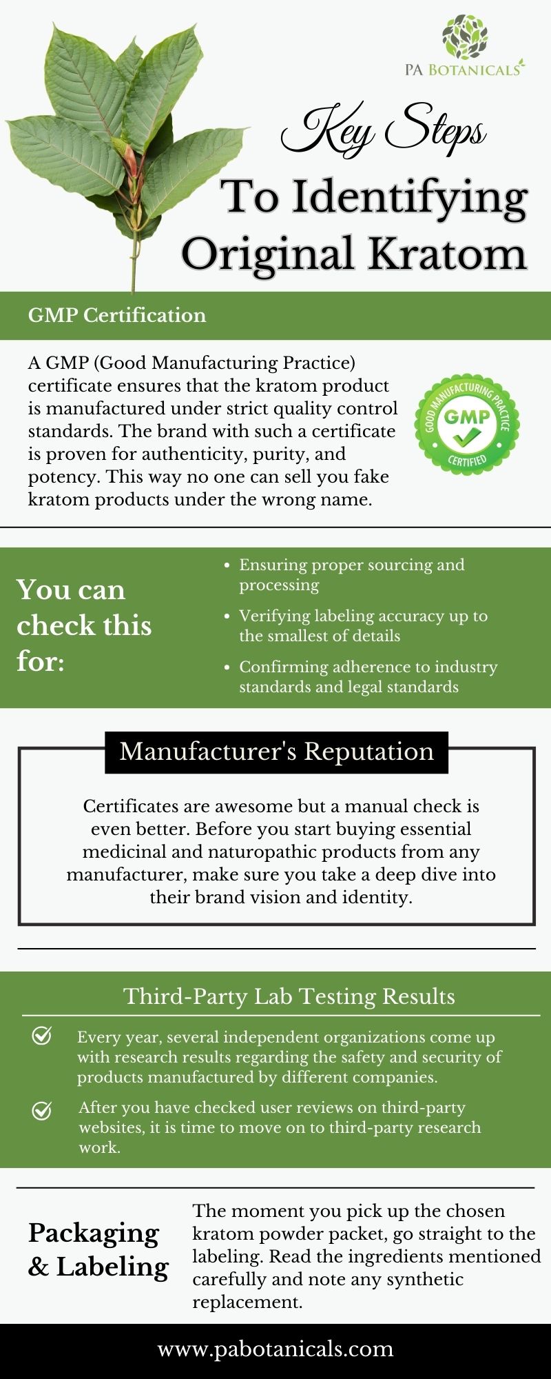 In this infographic learn how to identify original