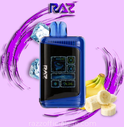 Refresh yourself with Raz Frozen Banana — Raz Frozen Edition