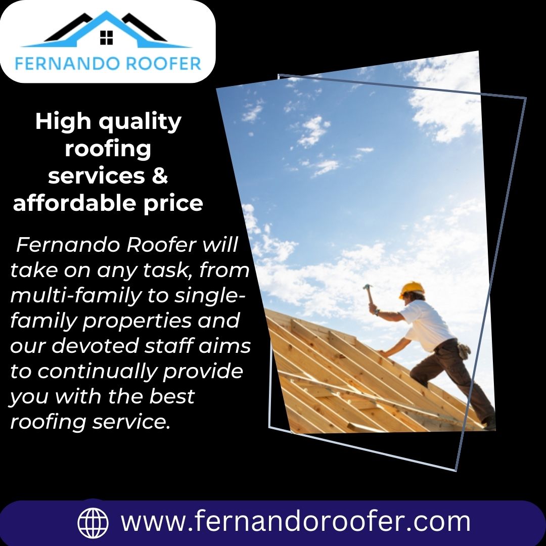 Fernando Roofers is the roofing contractor you can