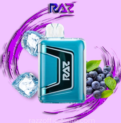 The Blue Razz Ice Vape — TN9000 from Razz offers