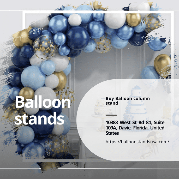 Looking for top-quality balloon stands? Discover our durable