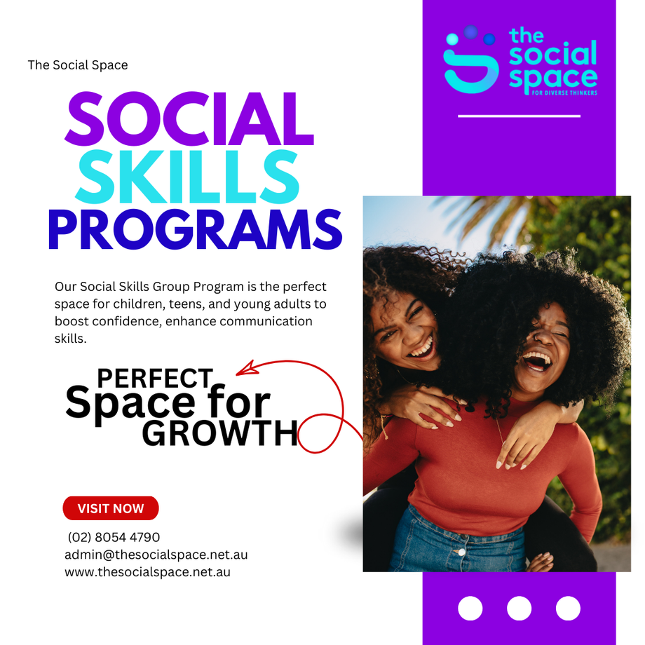 Join The Social Space's group programs to build