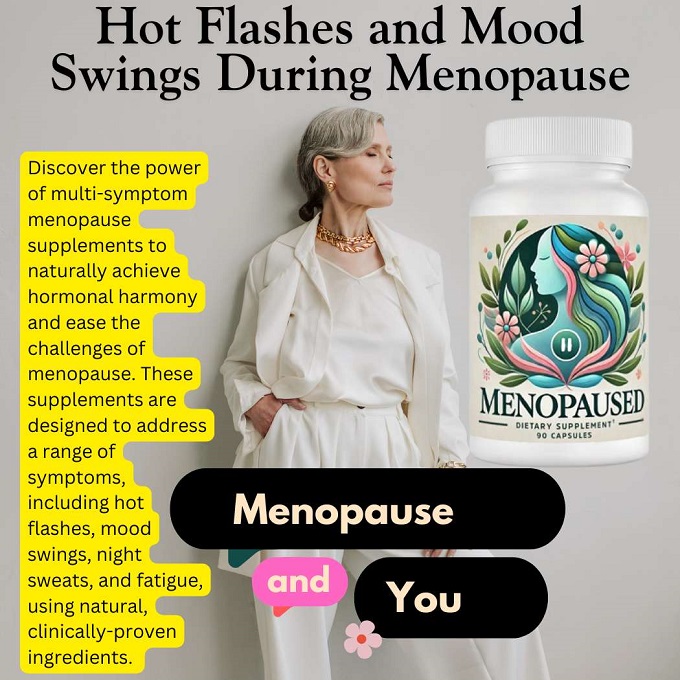 Find relief from hot flashes and mood swings