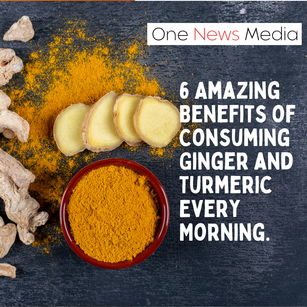 Make ginger and turmeric a part of your